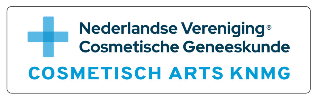 Logo Nederlandse Vereniging Cosmetische Geneeskunde, Cosmetisch Arts KNMG